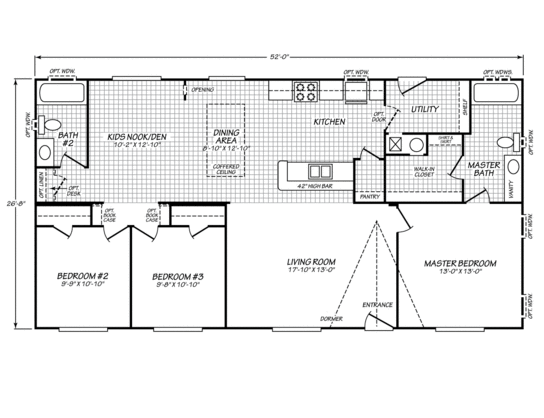 Model 28523W Factory Direct Manufactured Home for Sale
